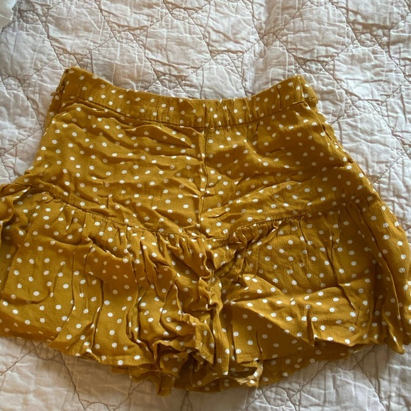 yellow zara mini skort! - Picture 4 of 4